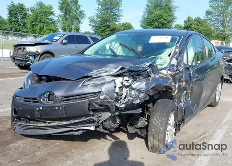 2022 Toyota Prius L из США, поврежденный, VIN JTDKAMFU8N3175447